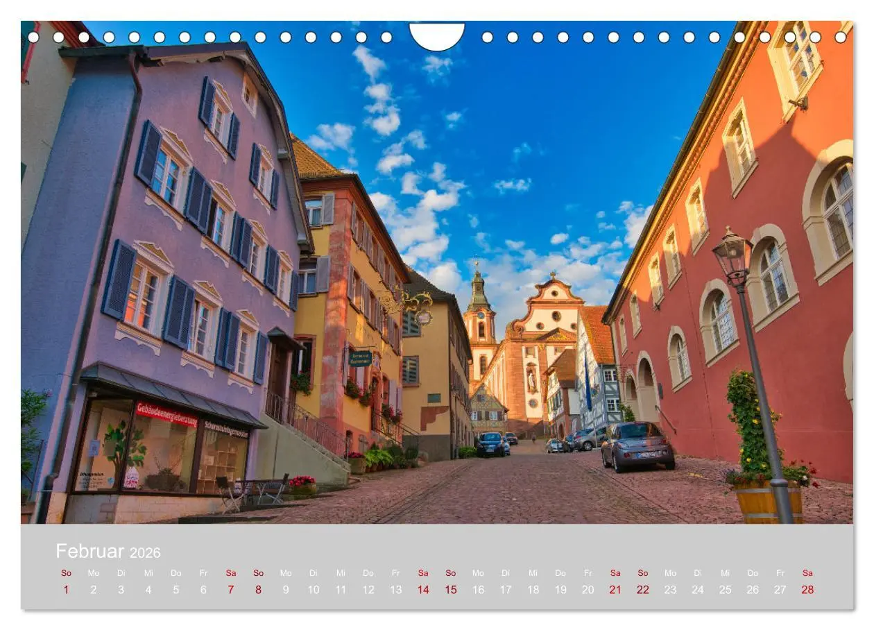 Bild: 9783457335260 | Ettenheim - Perle der Ortenau (Wandkalender 2026 DIN A4 quer),...