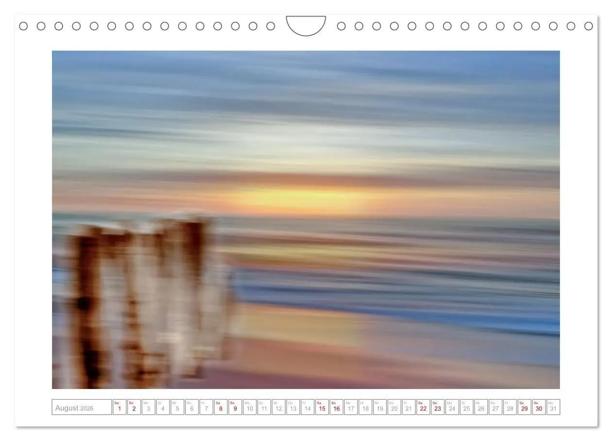 Bild: 9783516735260 | Traumzeit Sylt (Wandkalender 2026 DIN A4 quer), CALVENDO...