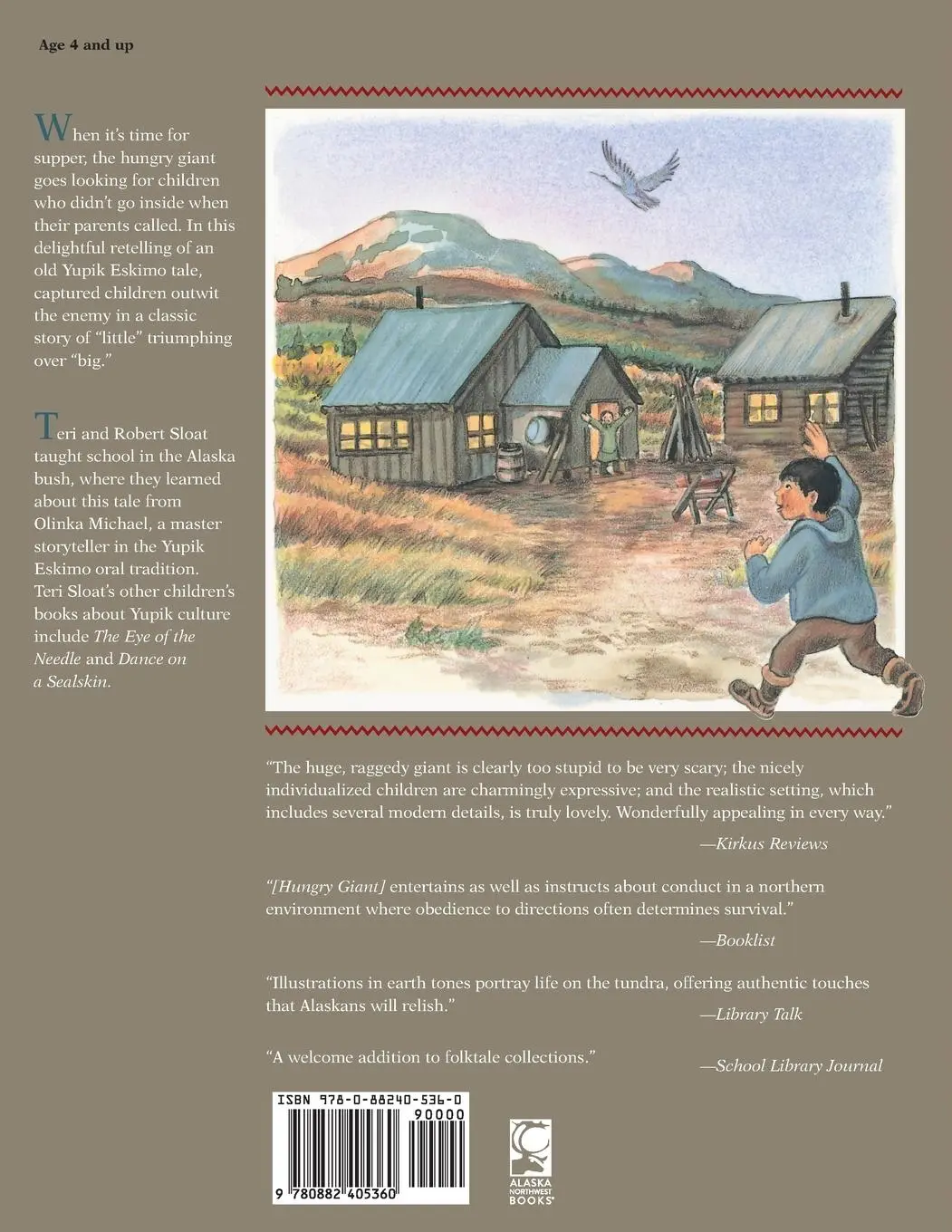 Rückseite: 9780882405360 | The Hungry Giant of the Tundra | Robert Sloat | Taschenbuch | Englisch