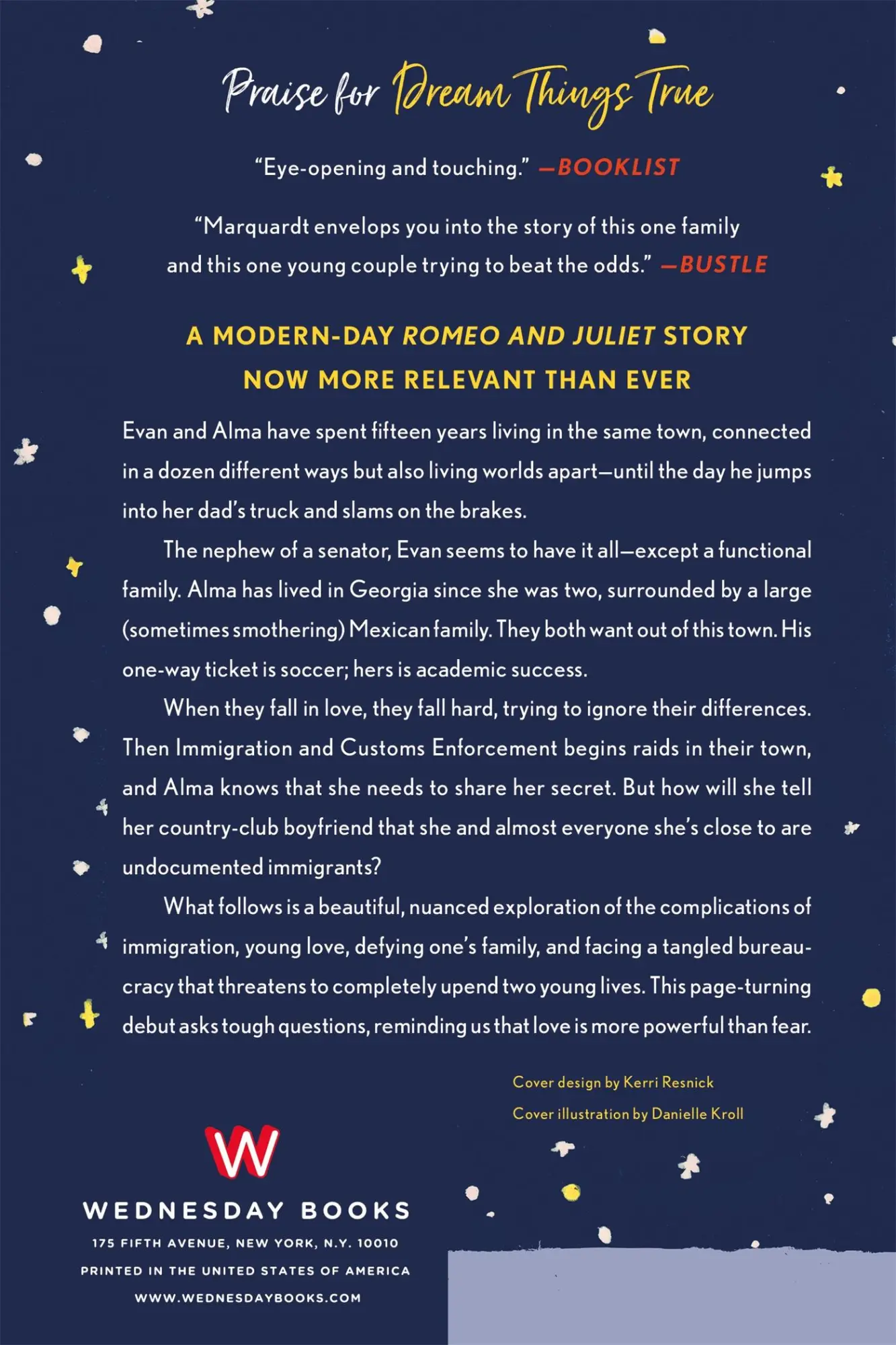 Rückseite: 9781250135360 | Dream Things True | Marie Marquardt | Taschenbuch | Englisch | 2018