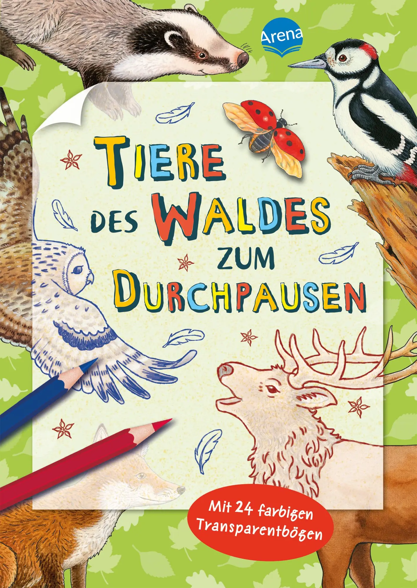 Cover: 9783401715360 | Tiere des Waldes zum Durchpausen | Hans-Günther Döring | Taschenbuch