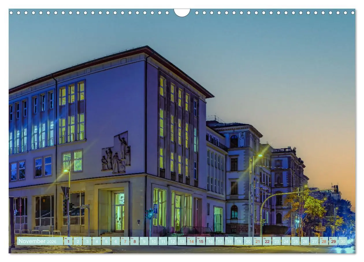 Bild: 9783457325360 | Chemnitz zur blauen Stunde (Wandkalender 2026 DIN A3 quer),...