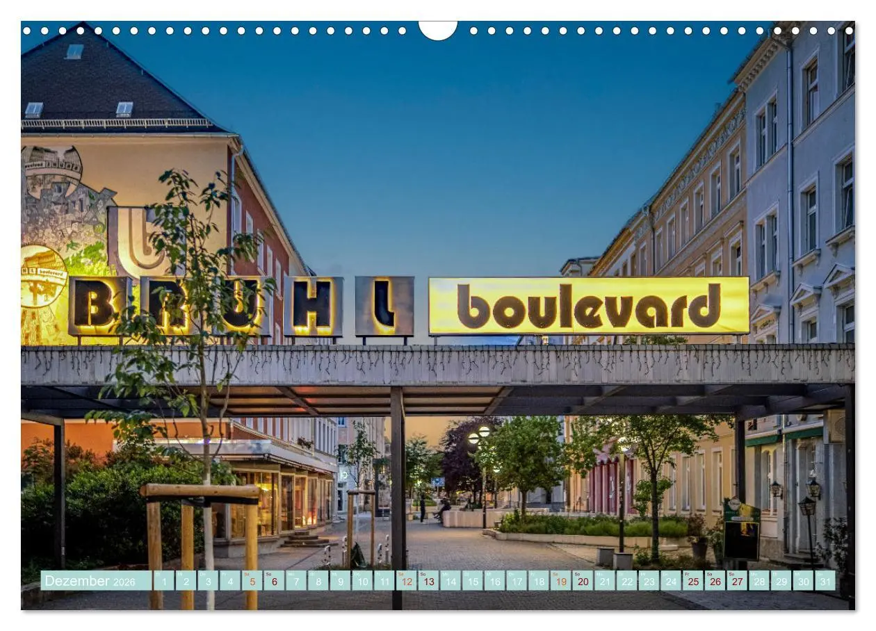 Bild: 9783457325360 | Chemnitz zur blauen Stunde (Wandkalender 2026 DIN A3 quer),...