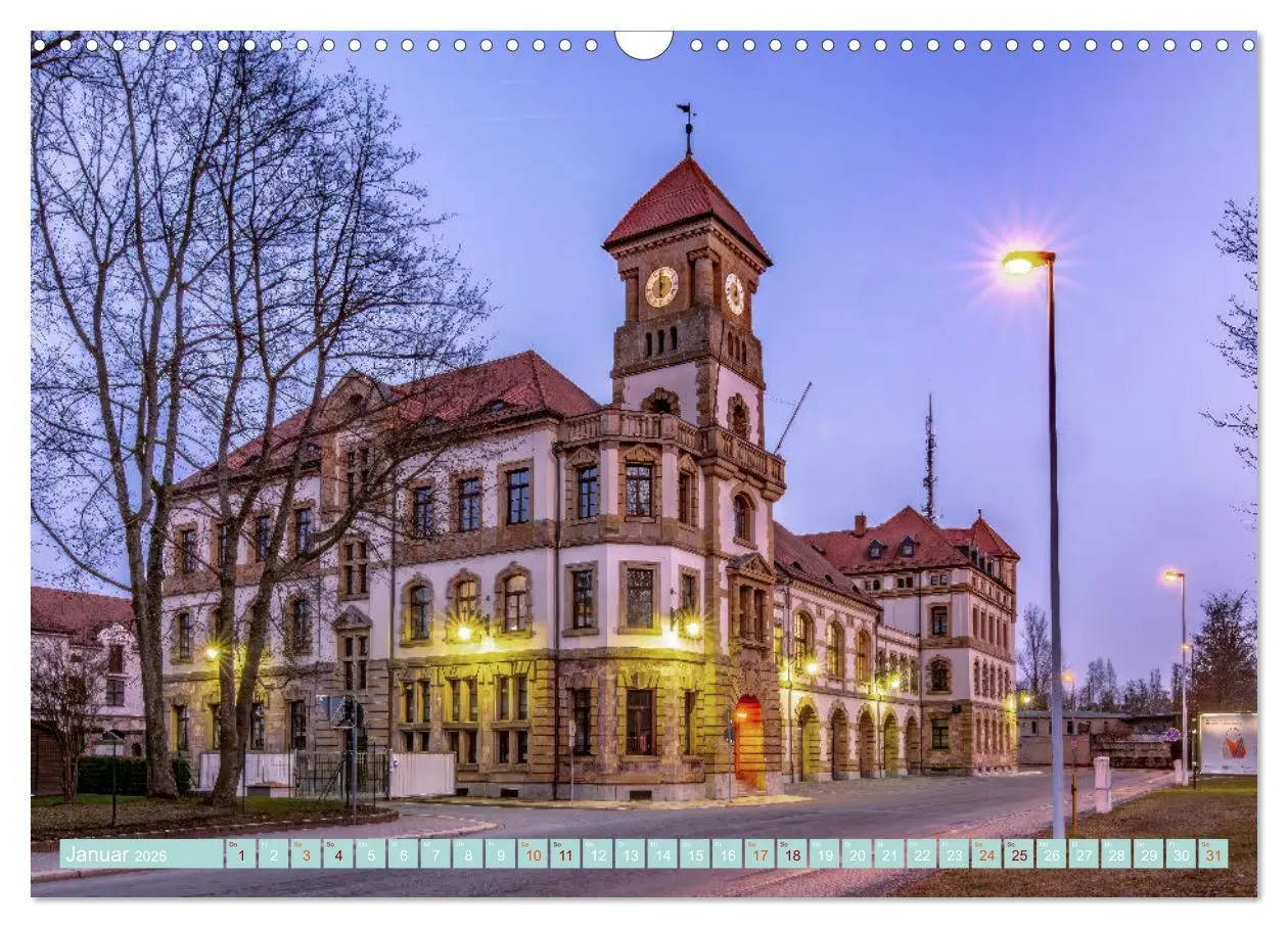 Bild: 9783457325360 | Chemnitz zur blauen Stunde (Wandkalender 2026 DIN A3 quer),...