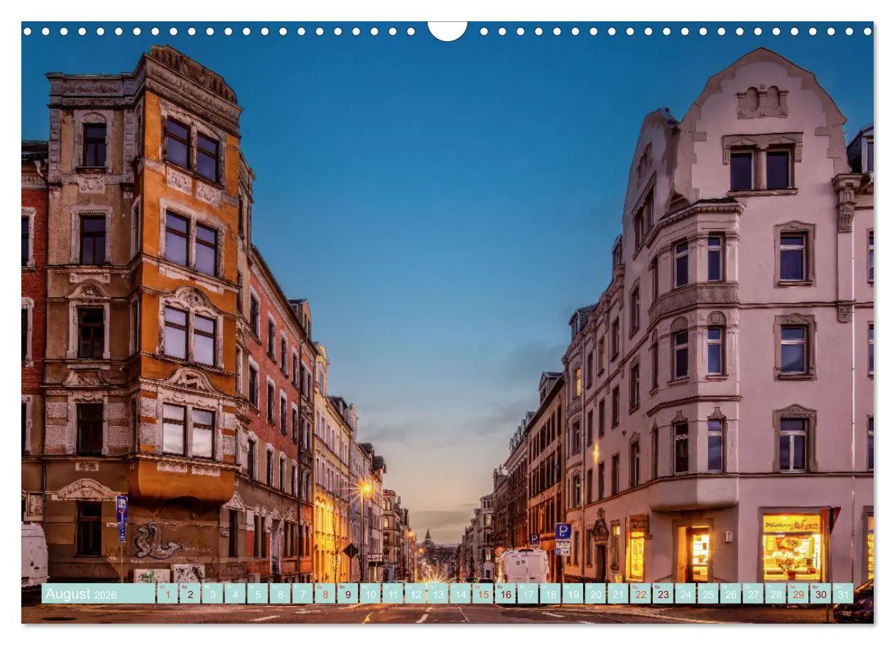 Bild: 9783457325360 | Chemnitz zur blauen Stunde (Wandkalender 2026 DIN A3 quer),...