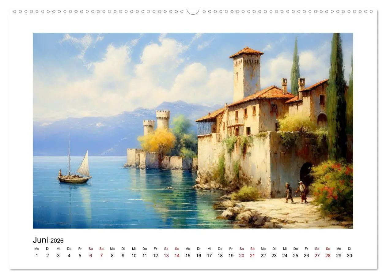 Bild: 9783457495360 | Lieblingssee (Wandkalender 2026 DIN A2 quer), CALVENDO Monatskalender