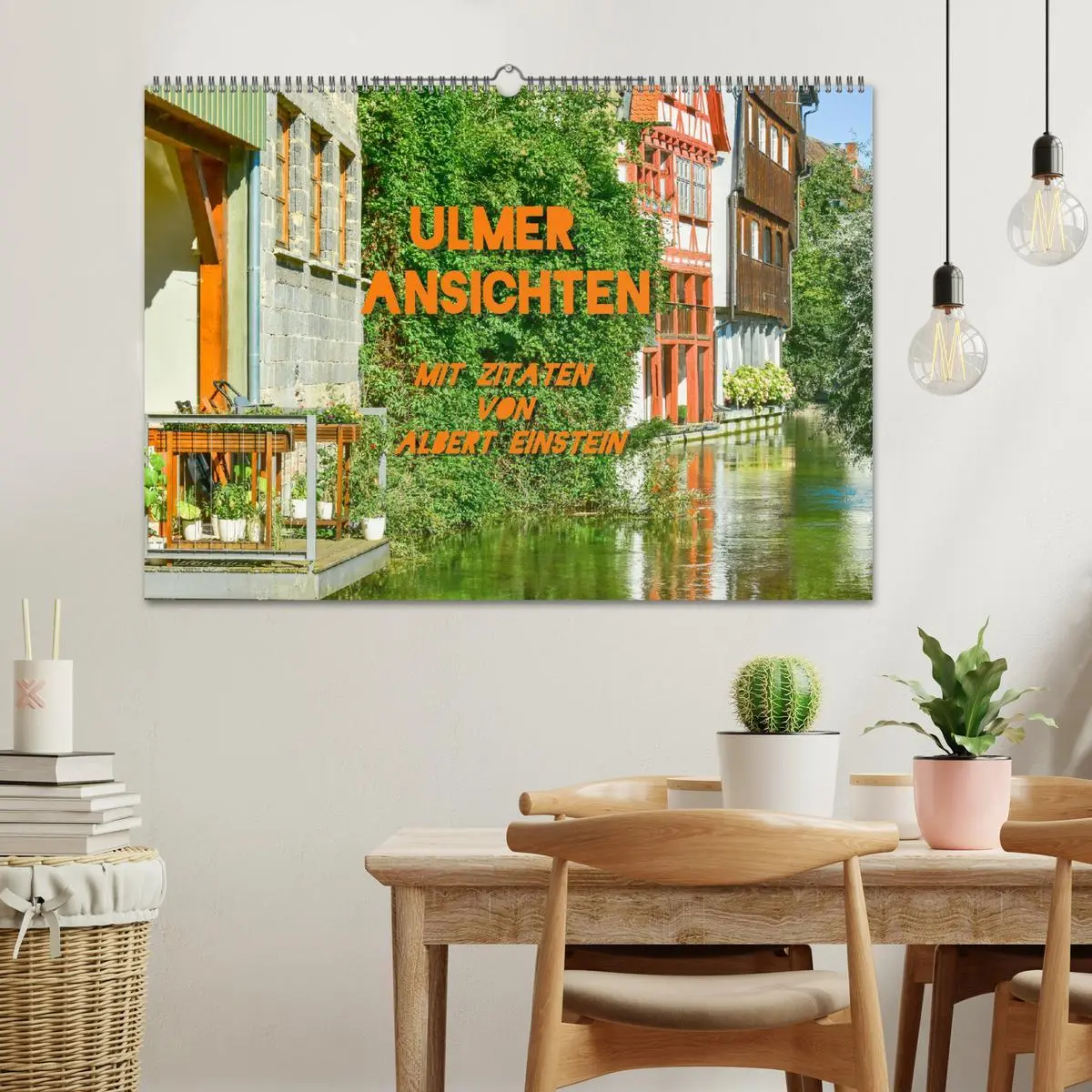 Bild: 9783457565360 | Ulmer Ansichten mit Zitaten von Albert Einstein (Wandkalender 2026...