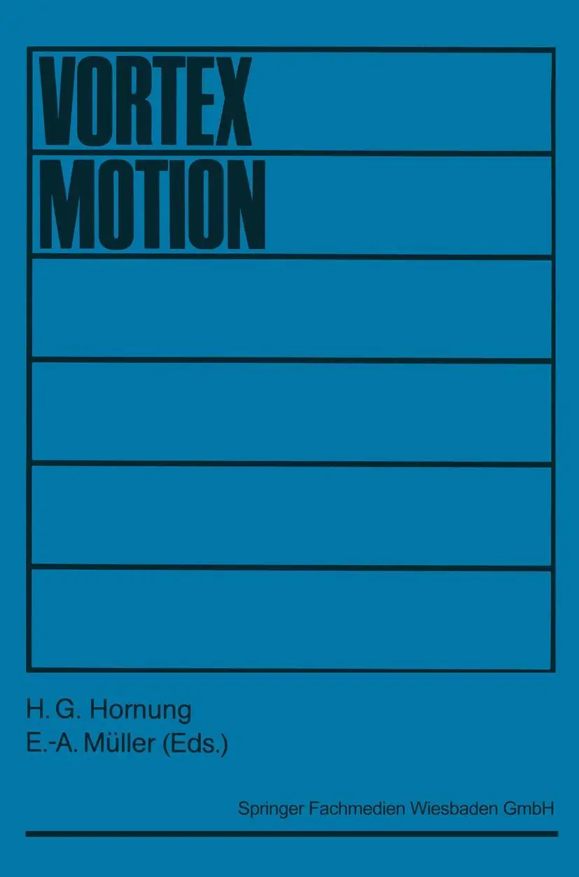 Cover: 9783528085360 | Vortex Motion | E. -A. Müller (u. a.) | Taschenbuch | vi | Deutsch
