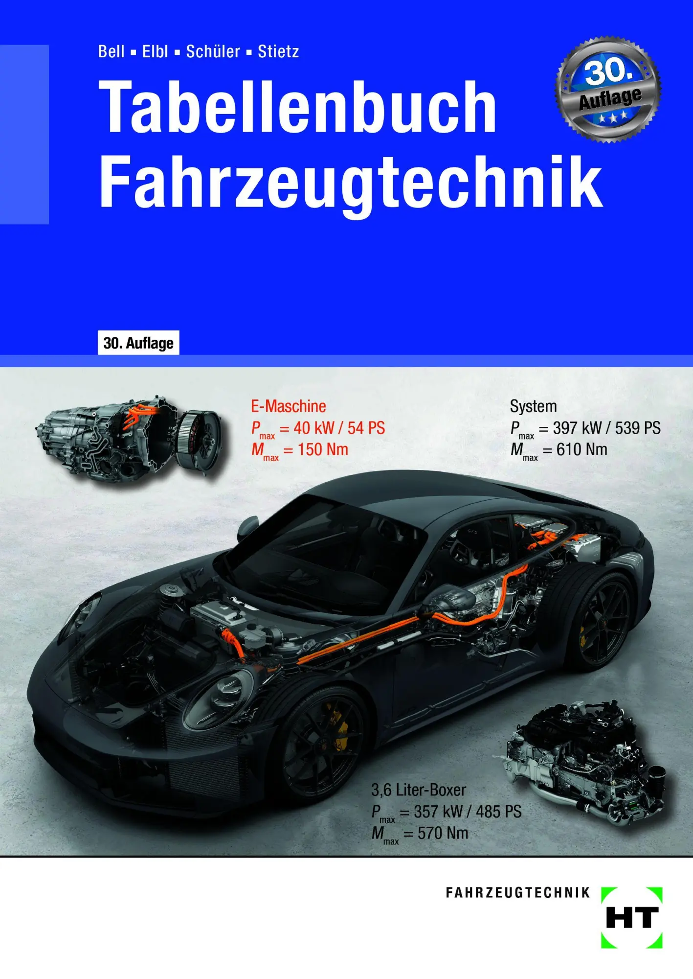 Cover: 9783758525360 | Tabellenbuch Fahrzeugtechnik | Marco Bell (u. a.) | Taschenbuch | 2025
