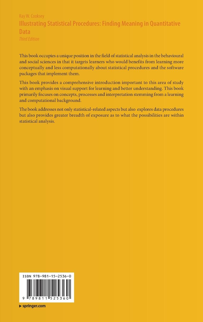 Rückseite: 9789811525360 | Illustrating Statistical Procedures: Finding Meaning in...
