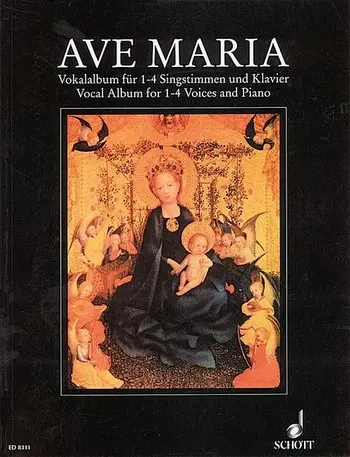 Cover: 9790001115360 | Ave Maria für 1-4 Singstimmen (solistisch oder chorisch) und...
