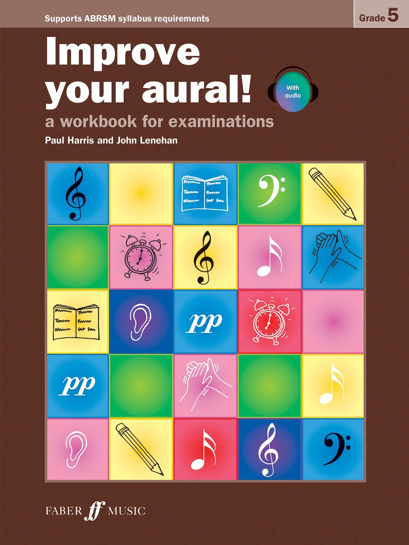 Cover: 9780571535460 | Improve Your Aural! Grade 5 | A Workbook for Examinations, Book &amp; CD
