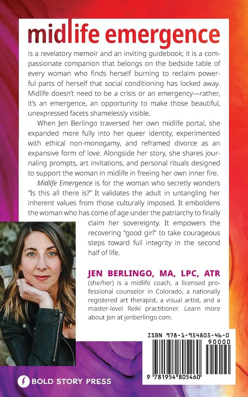 Rückseite: 9781954805460 | Midlife Emergence | Free Your Inner Fire | Jen Berlingo | Taschenbuch