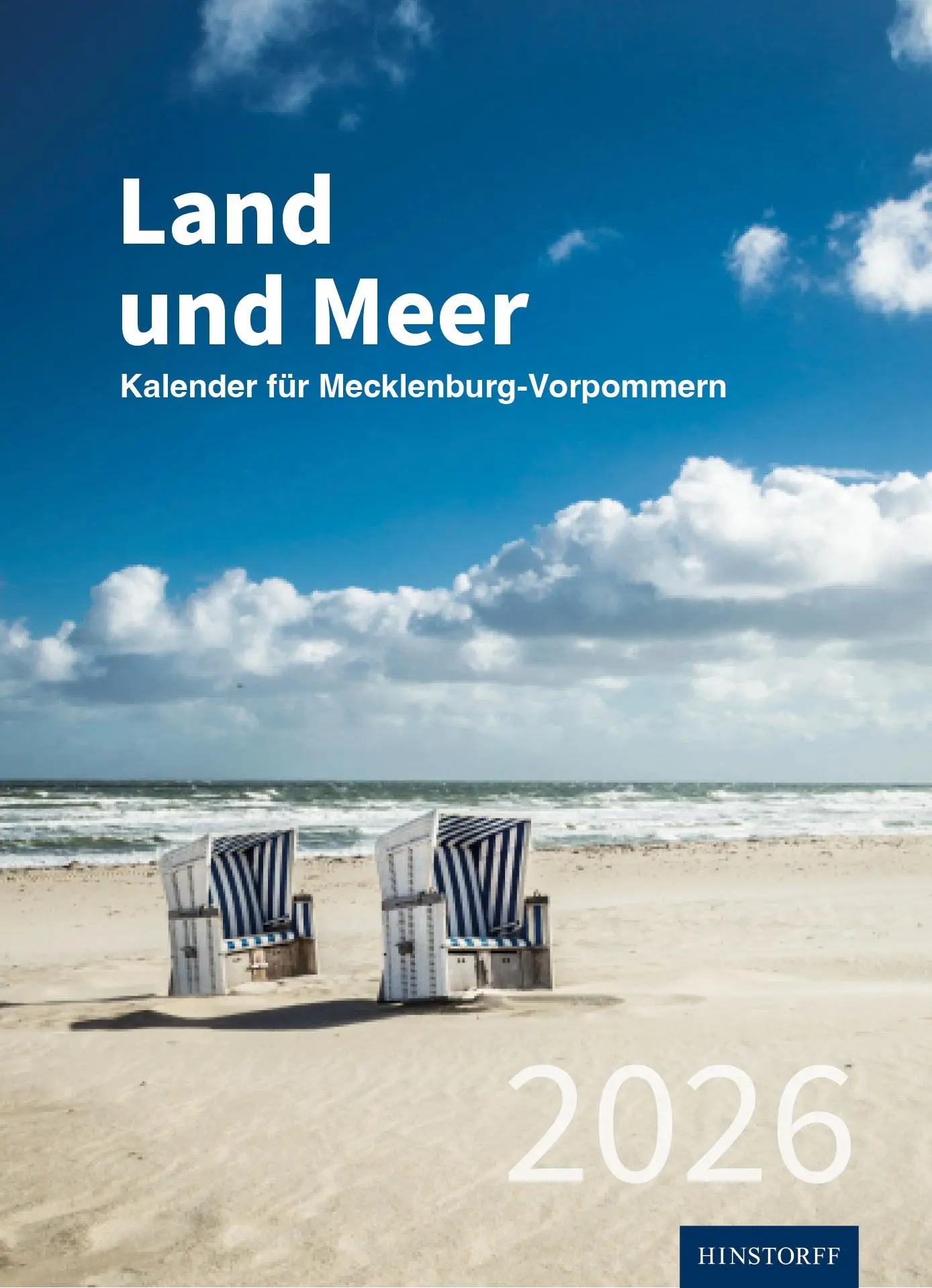 Cover: 9783356025460 | Land und Meer 2026 | Kalender für Mecklenburg-Vorpommern | Grundner