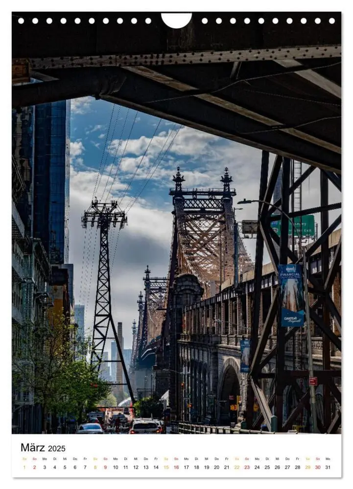 Bild: 9783435845460 | New York, Facetten einer Stadt (Wandkalender 2025 DIN A4 hoch),...