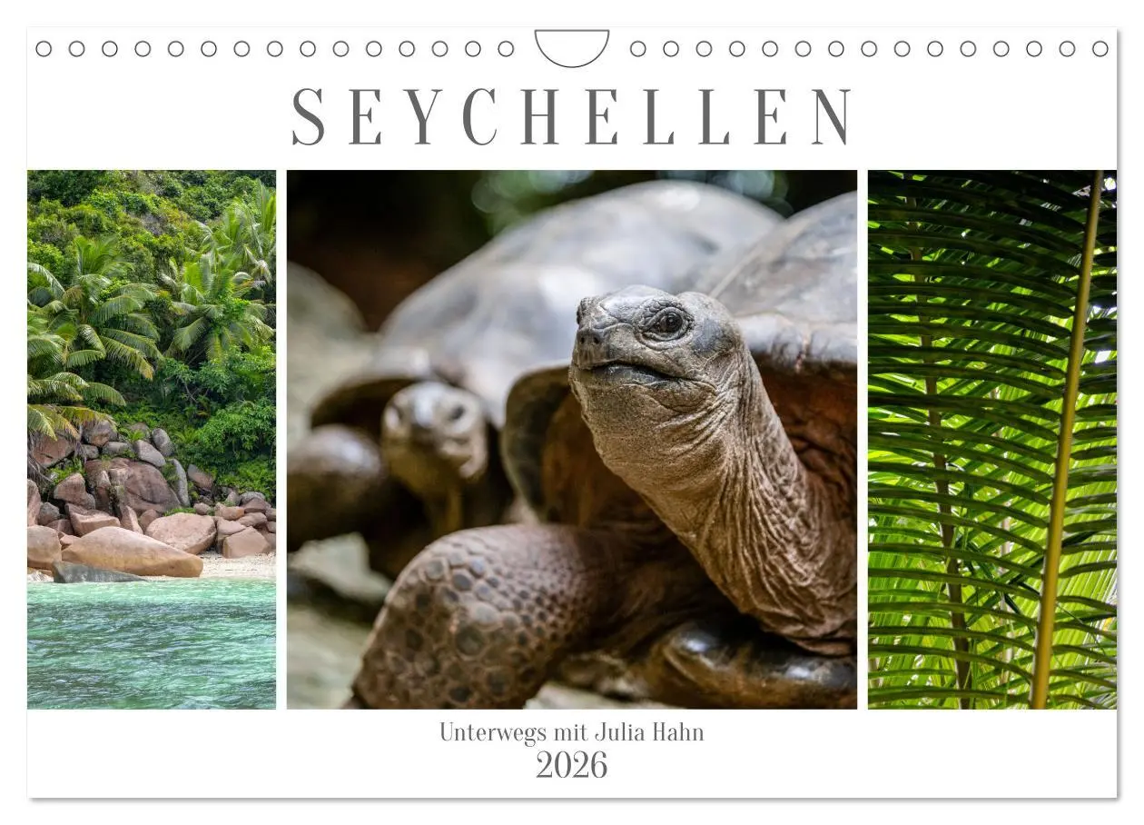 Cover: 9783457315460 | Seychellen - unterwegs mit Julia Hahn (Wandkalender 2026 DIN A4...