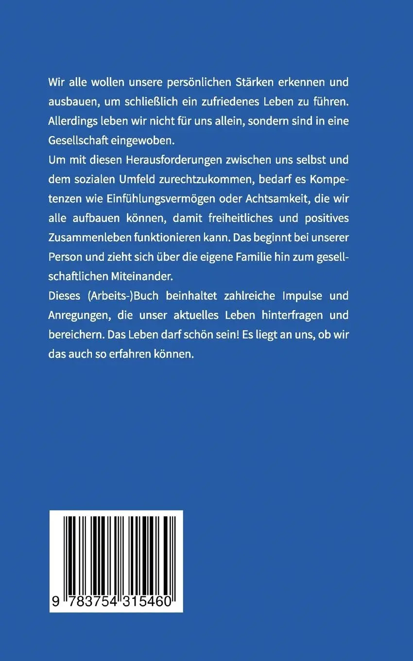 Rückseite: 9783754315460 | Zwischen mir, dir und uns | Impulse für ein achtsames (Zusammen-)Leben