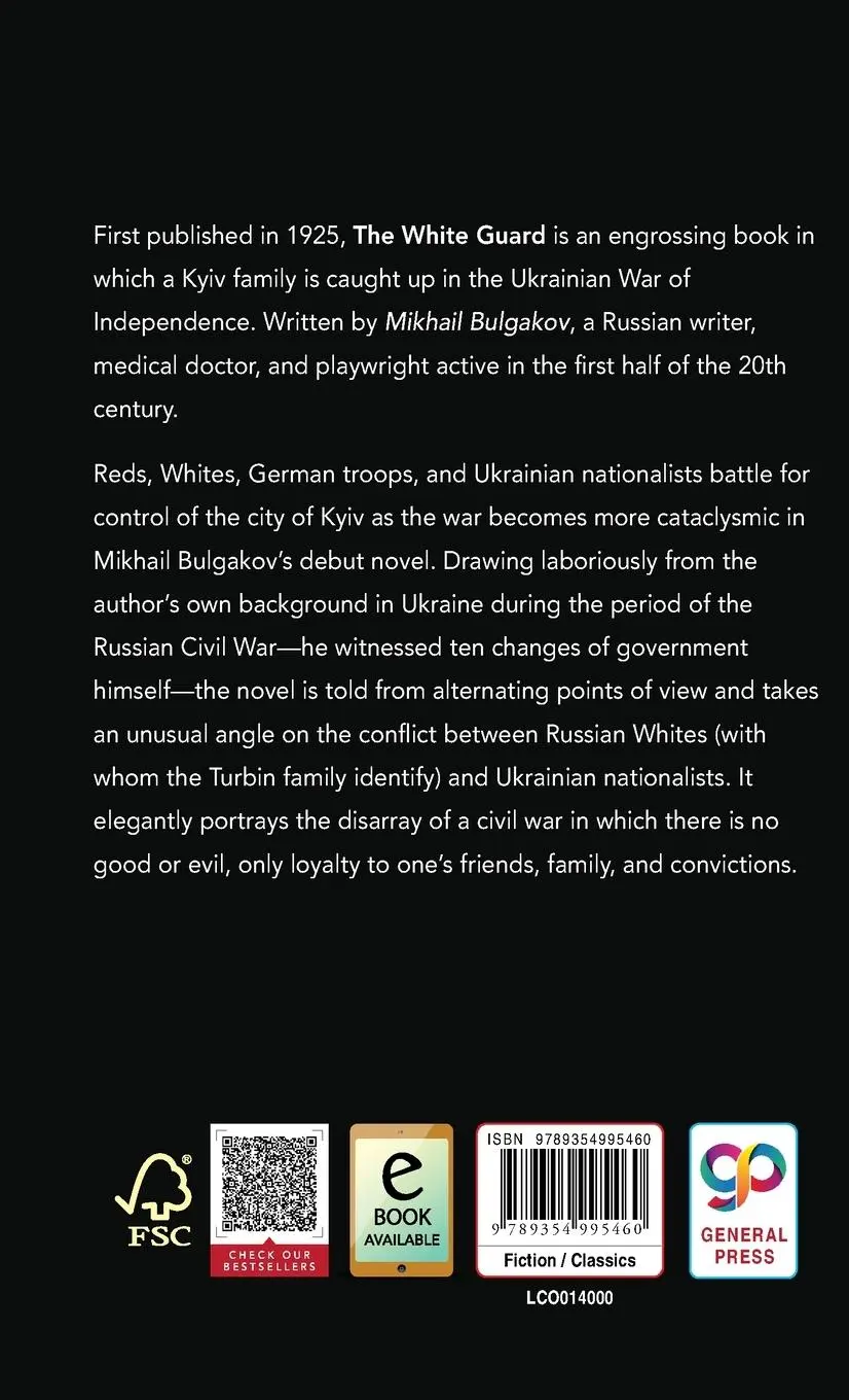 Rückseite: 9789354995460 | The White Guard (Deluxe Library Edition) | Mikhail Bulgakov | Buch
