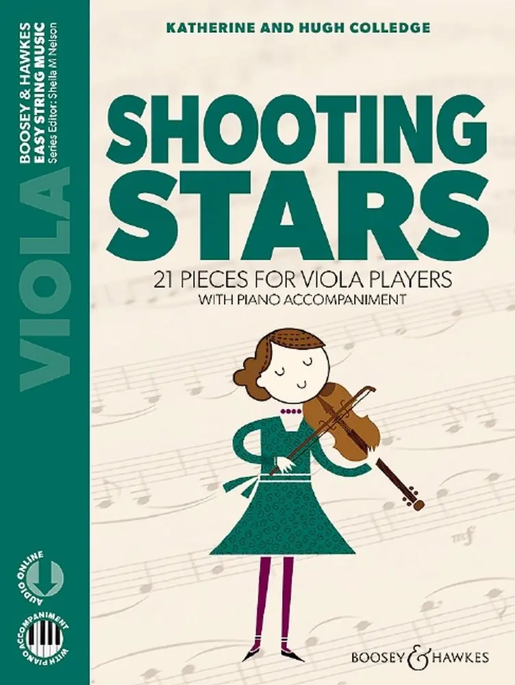 Cover: 9790060135460 | Shooting Stars | 21 pieces for viola players | Colledge | 2020