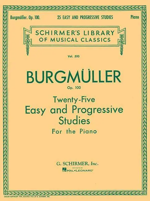 Cover: 9780793525560 | Twenty-Five Easy and Progressive Studies for the Piano, Op. 100 | Buch