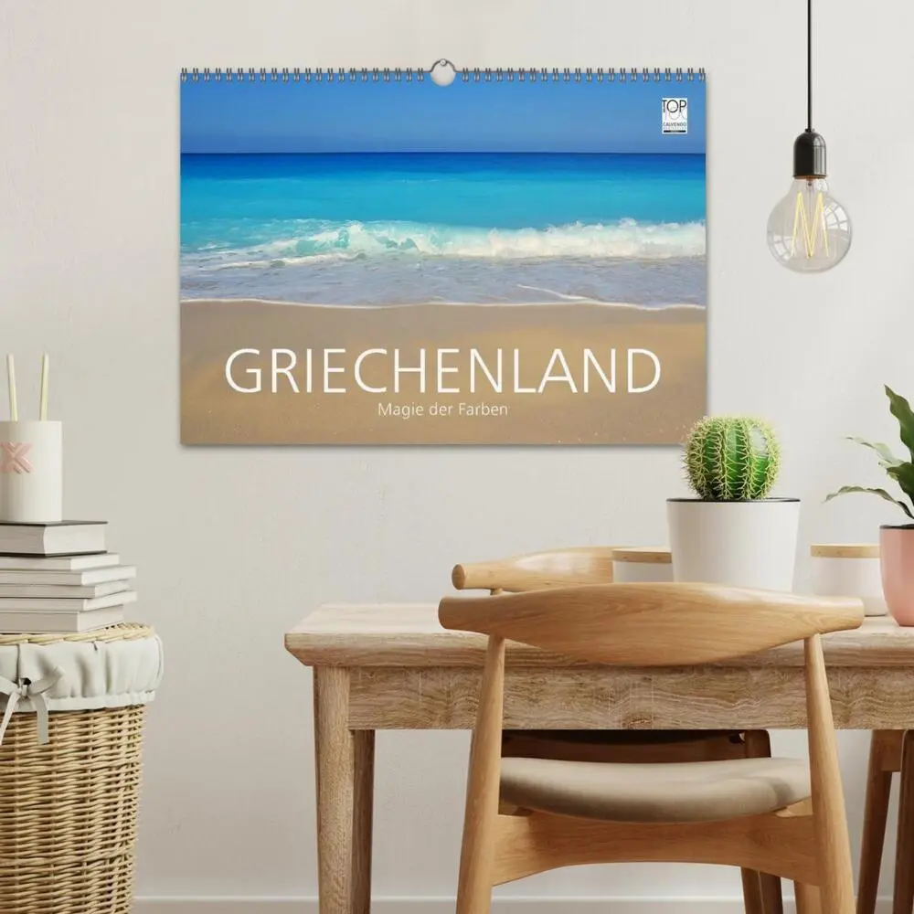 Bild: 9783435525560 | Griechenland - Magie der Farben (Wandkalender 2025 DIN A3 quer),...