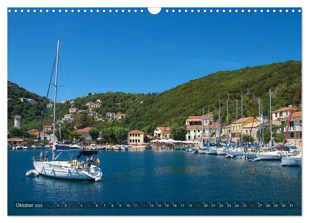 Bild: 9783435525560 | Griechenland - Magie der Farben (Wandkalender 2025 DIN A3 quer),...
