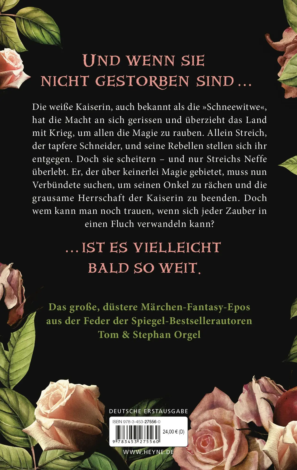 Bild: 9783453275560 | Deadly Ever After - Blut und Schnee | Roman | T. S. Orgel | Buch