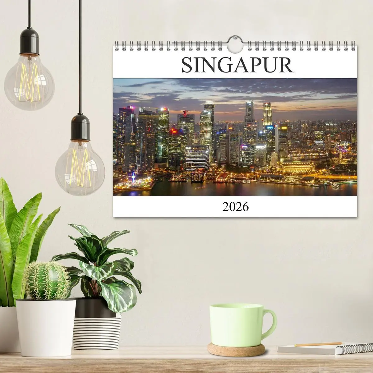 Bild: 9783457785560 | Singapur (Wandkalender 2026 DIN A4 quer), CALVENDO Monatskalender