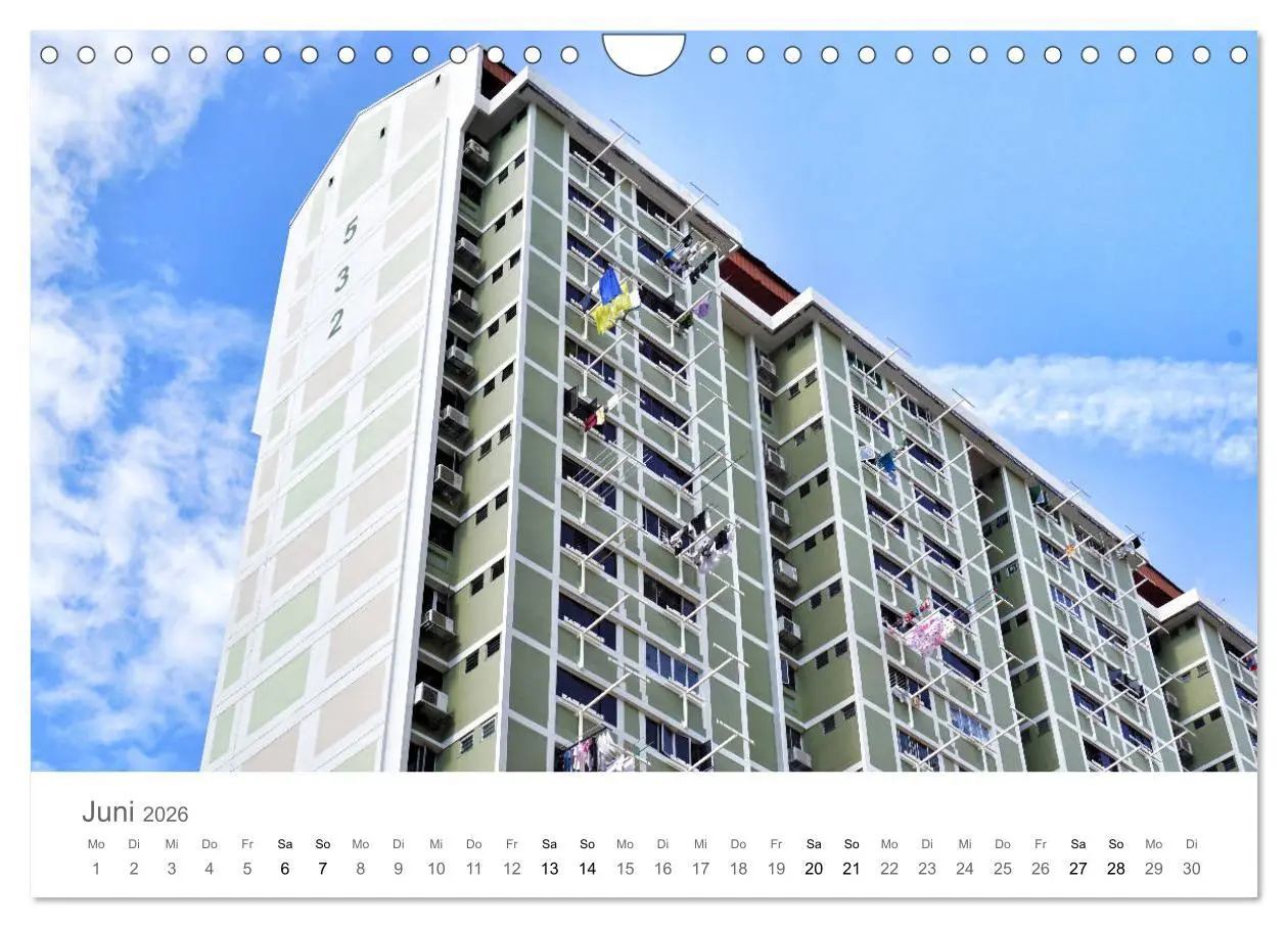 Bild: 9783457785560 | Singapur (Wandkalender 2026 DIN A4 quer), CALVENDO Monatskalender