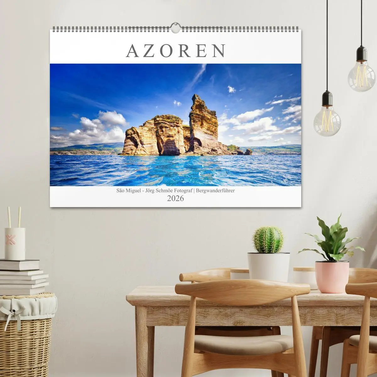 Bild: 9783457925560 | A Z O R E N (Wandkalender 2026 DIN A2 quer), CALVENDO Monatskalender