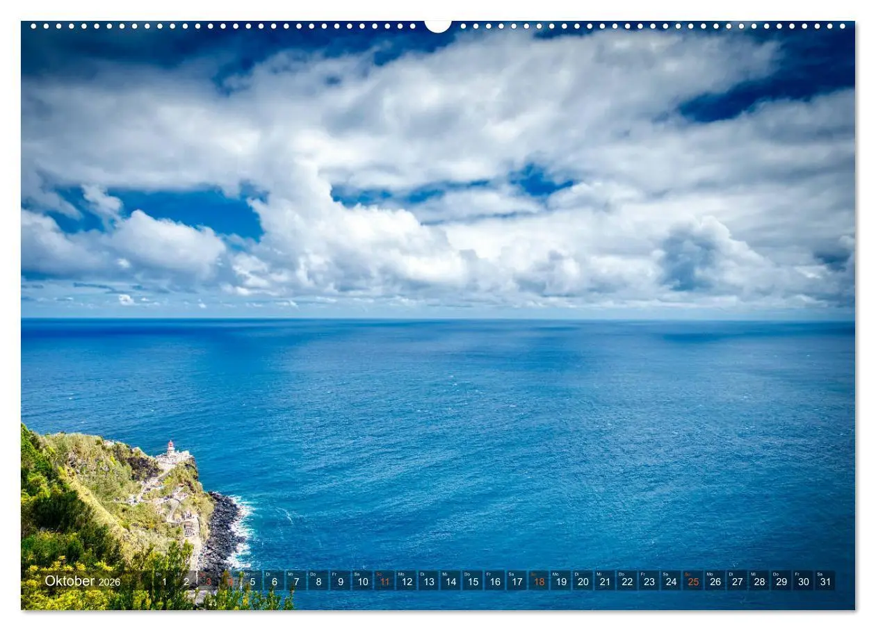 Bild: 9783457925560 | A Z O R E N (Wandkalender 2026 DIN A2 quer), CALVENDO Monatskalender