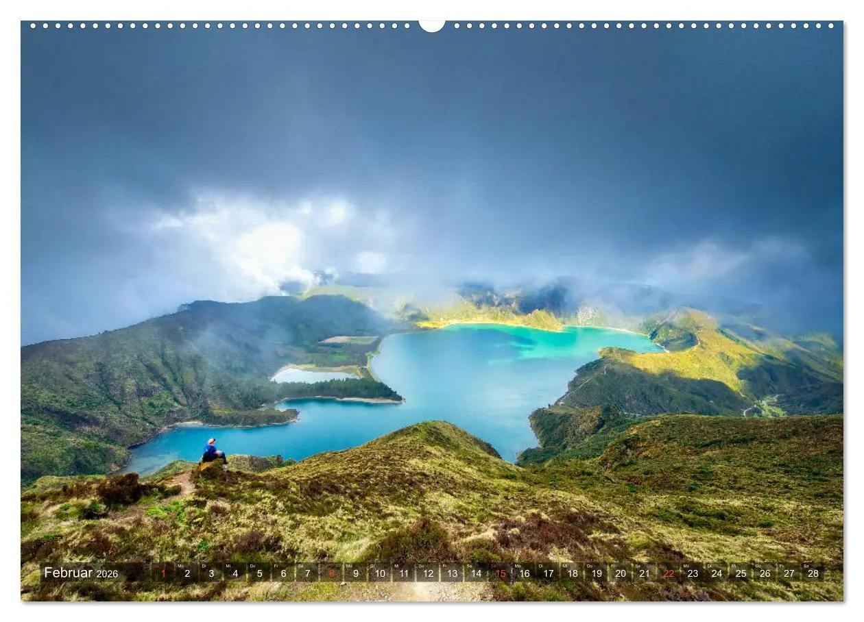 Bild: 9783457925560 | A Z O R E N (Wandkalender 2026 DIN A2 quer), CALVENDO Monatskalender