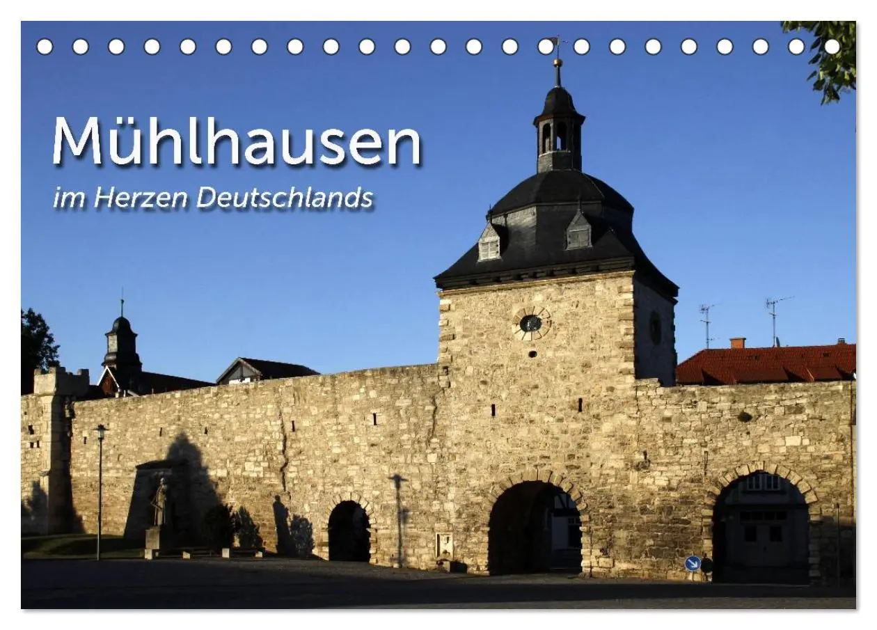 Cover: 9783516185560 | Mühlhausen (Tischkalender 2026 DIN A5 quer), CALVENDO Monatskalender
