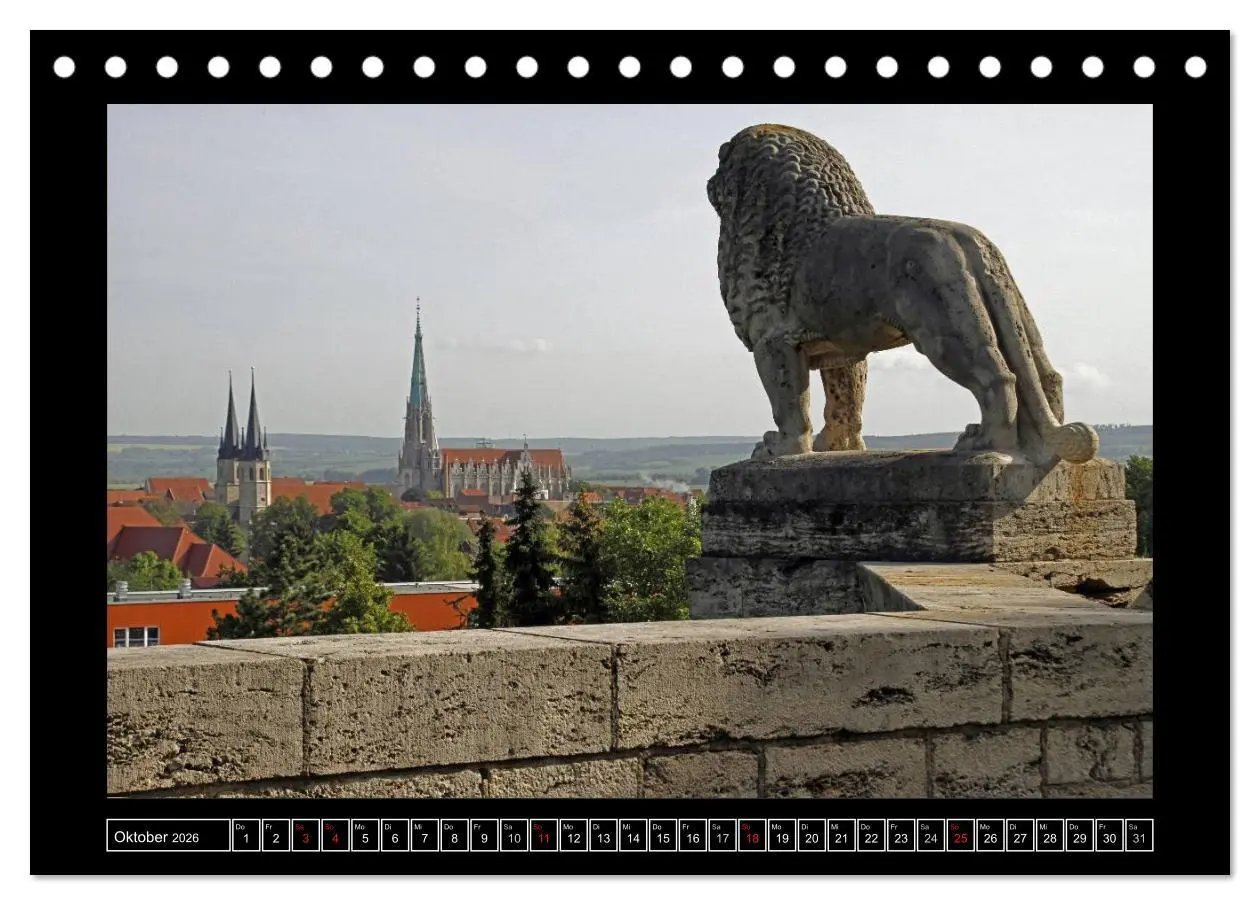 Bild: 9783516185560 | Mühlhausen (Tischkalender 2026 DIN A5 quer), CALVENDO Monatskalender