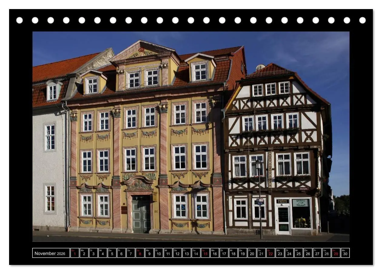 Bild: 9783516185560 | Mühlhausen (Tischkalender 2026 DIN A5 quer), CALVENDO Monatskalender