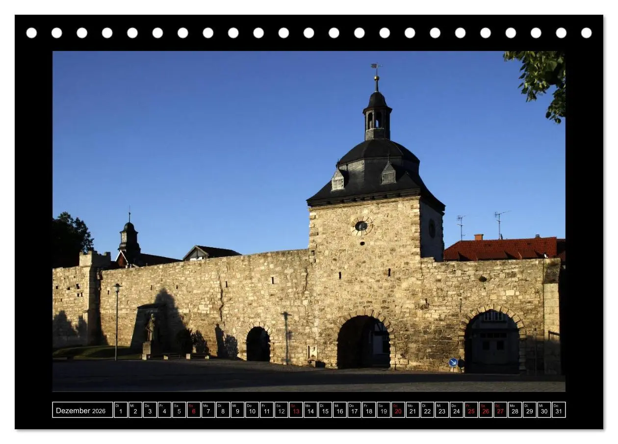 Bild: 9783516185560 | Mühlhausen (Tischkalender 2026 DIN A5 quer), CALVENDO Monatskalender