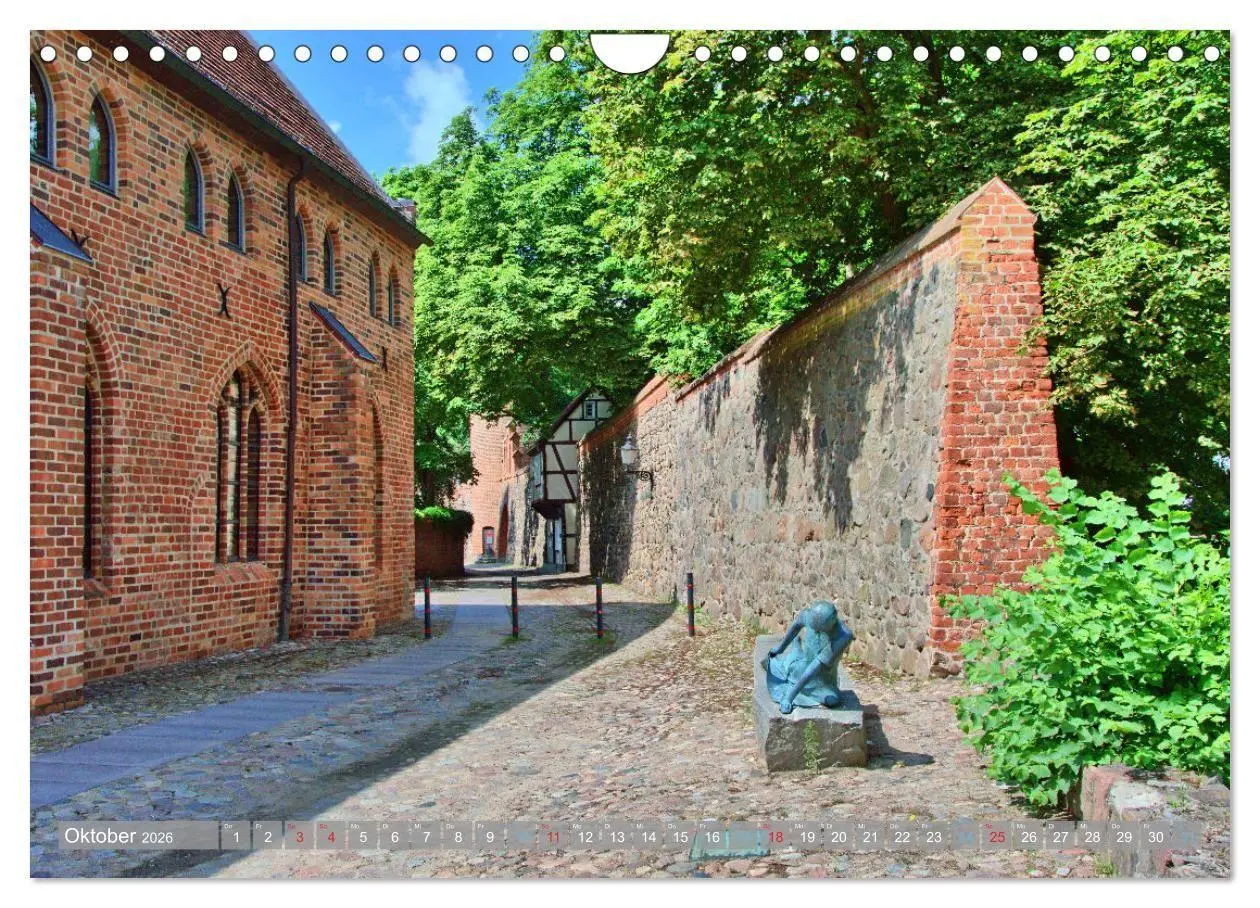 Bild: 9783516705560 | Neubrandenburg - Stadt der 4 Türme (Wandkalender 2026 DIN A4 quer),...