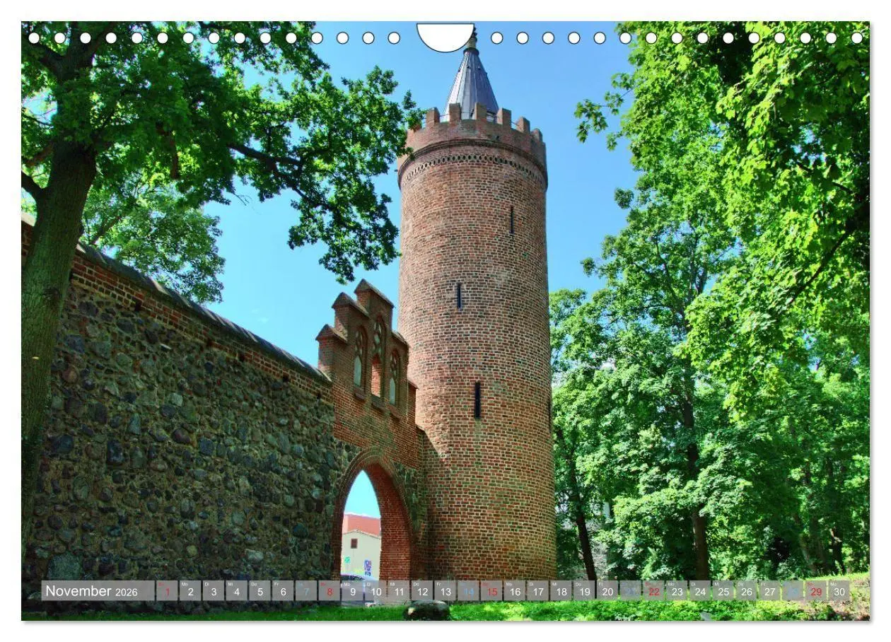 Bild: 9783516705560 | Neubrandenburg - Stadt der 4 Türme (Wandkalender 2026 DIN A4 quer),...