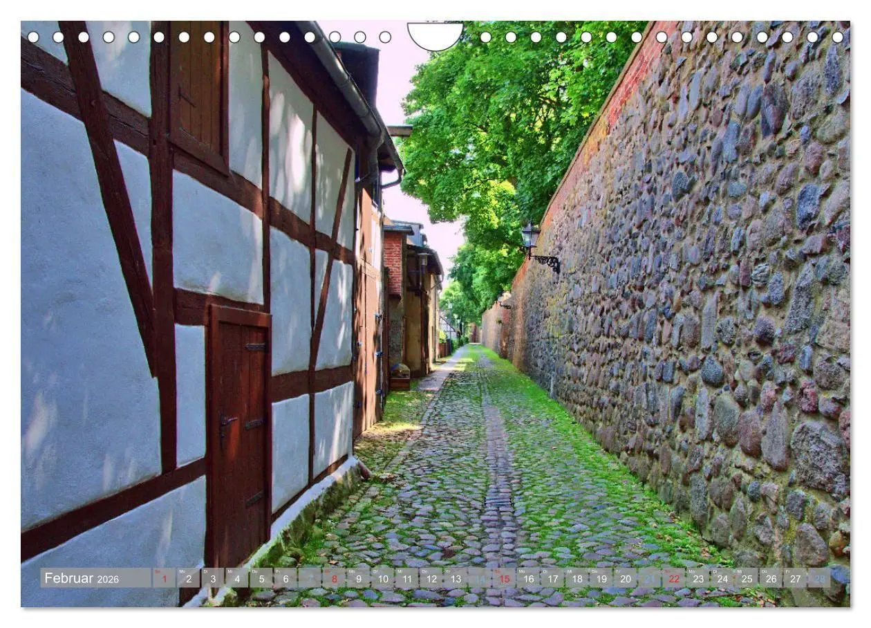 Bild: 9783516705560 | Neubrandenburg - Stadt der 4 Türme (Wandkalender 2026 DIN A4 quer),...