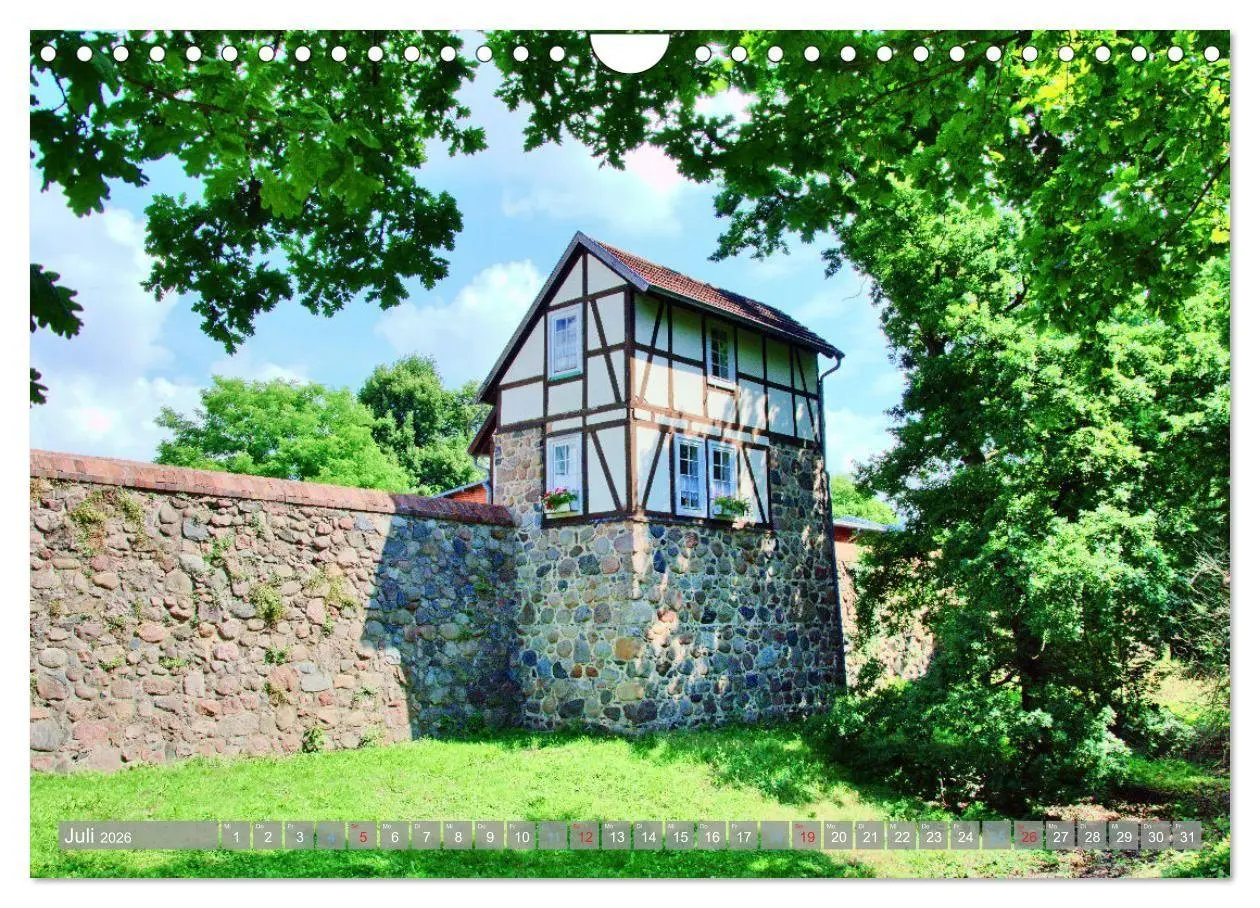 Bild: 9783516705560 | Neubrandenburg - Stadt der 4 Türme (Wandkalender 2026 DIN A4 quer),...