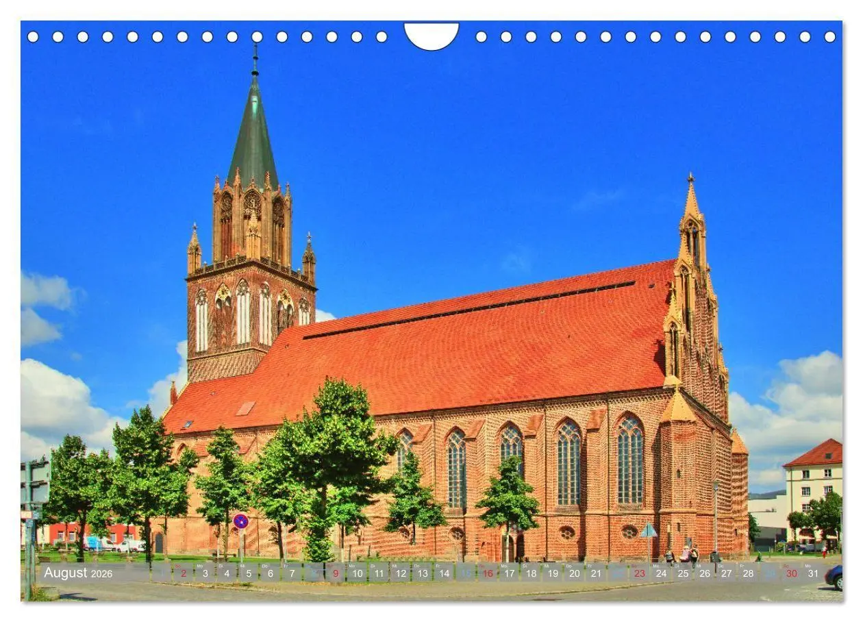 Bild: 9783516705560 | Neubrandenburg - Stadt der 4 Türme (Wandkalender 2026 DIN A4 quer),...