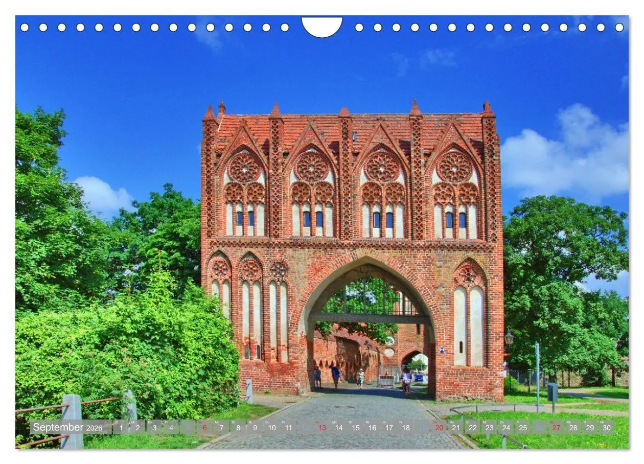 Bild: 9783516705560 | Neubrandenburg - Stadt der 4 Türme (Wandkalender 2026 DIN A4 quer),...