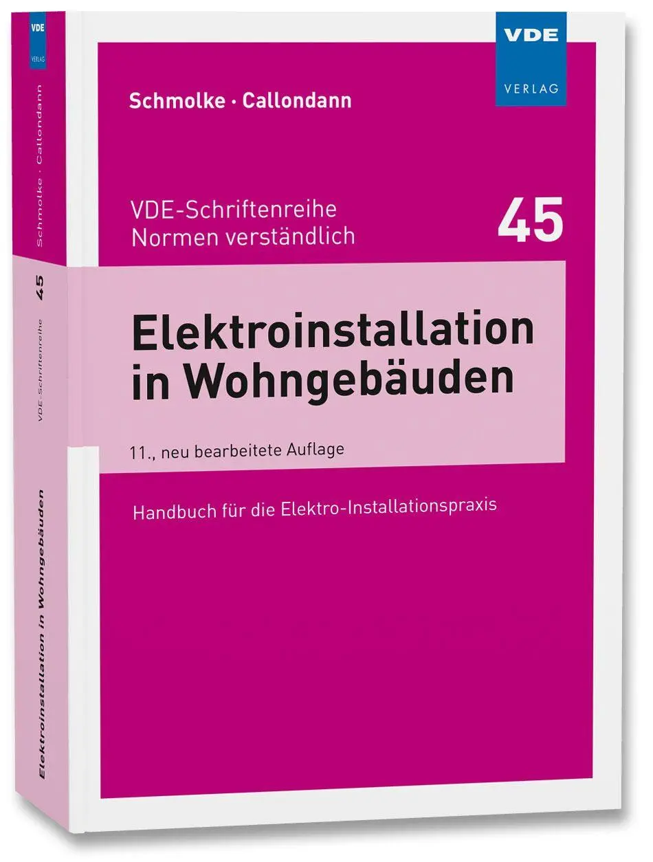Cover: 9783800765560 | Elektroinstallation in Wohngebäuden | Herbert Schmolke (u. a.) | Buch