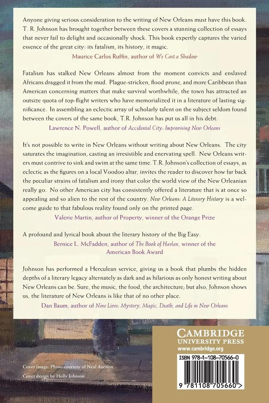 Rückseite: 9781108705660 | New Orleans | T. R. Johnson | Taschenbuch | Englisch | 2023