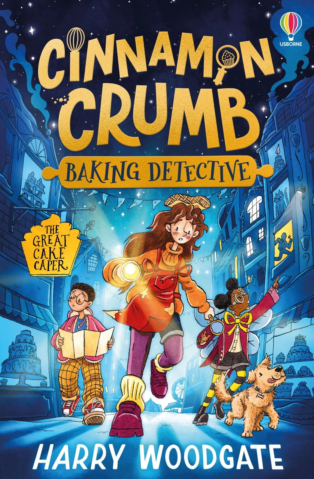 Cover: 9781805075660 | Cinnamon Crumb, Baking Detective: The Great Cake Caper | Woodgate