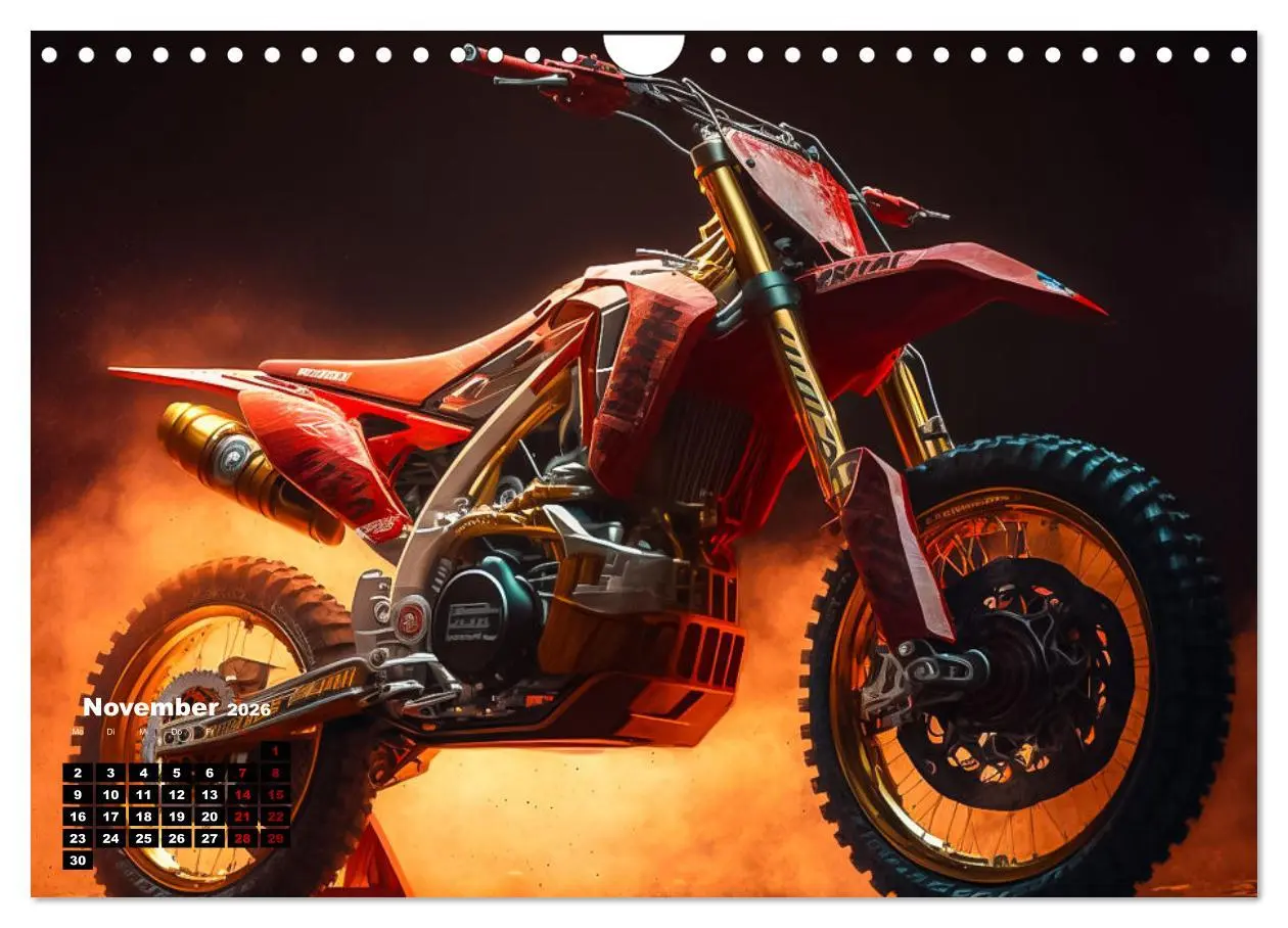 Bild: 9783457535660 | Motorrad illusionen (Wandkalender 2026 DIN A4 quer), CALVENDO...