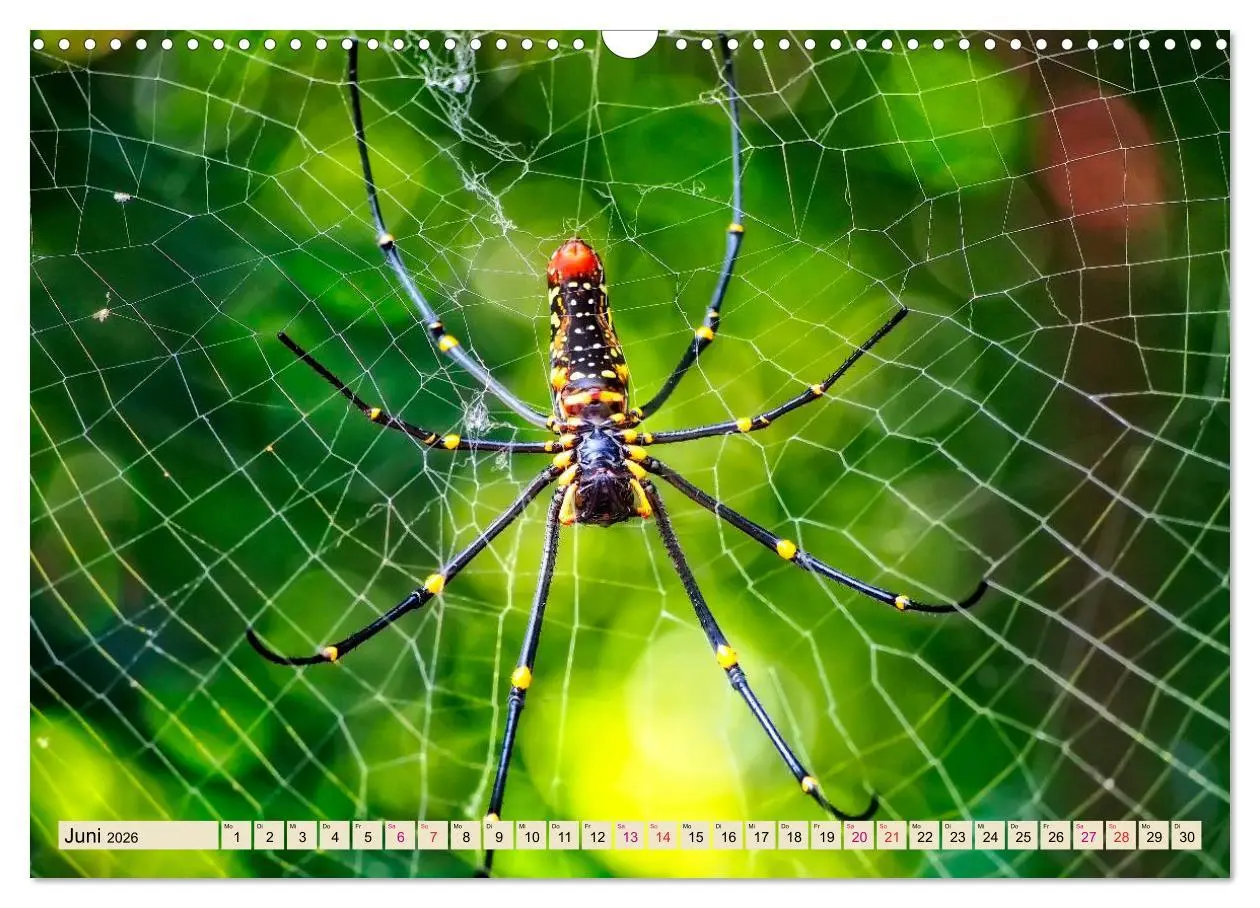 Bild: 9783457845660 | Spinnennetze - Wunder der Natur (Wandkalender 2026 DIN A3 quer),...