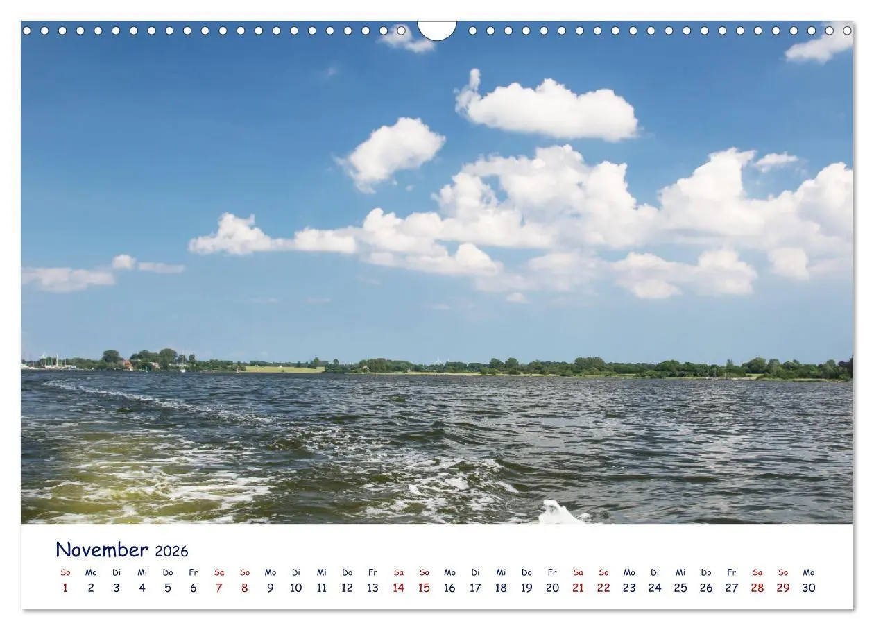 Bild: 9783457915660 | Maritime Schlei (Wandkalender 2026 DIN A3 quer), CALVENDO...