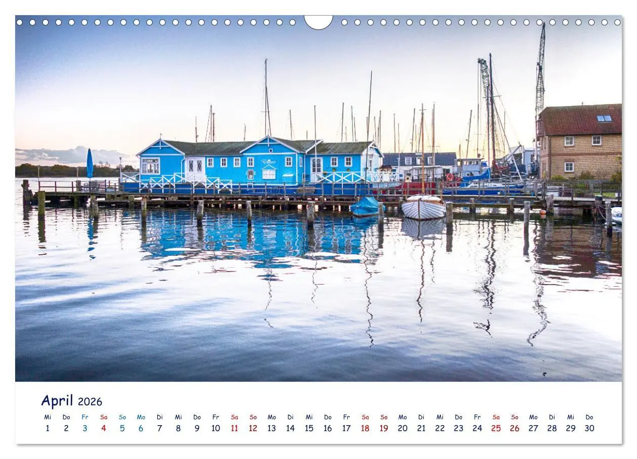 Bild: 9783457915660 | Maritime Schlei (Wandkalender 2026 DIN A3 quer), CALVENDO...