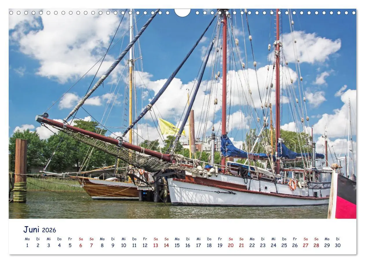 Bild: 9783457915660 | Maritime Schlei (Wandkalender 2026 DIN A3 quer), CALVENDO...